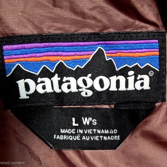 Patagonia Purple Quilted Jacket - Picture 8 of 8